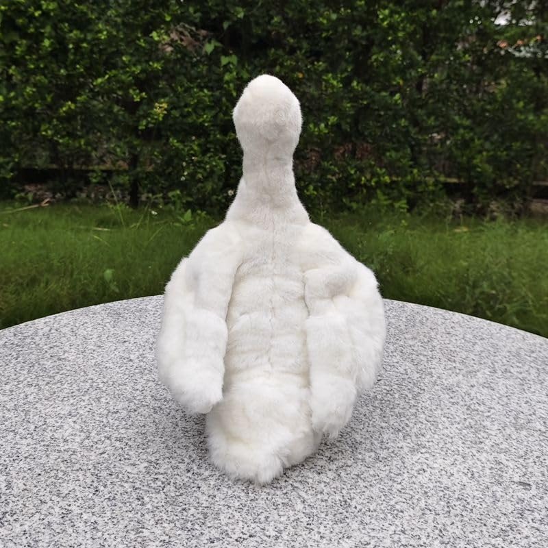 Canard en peluche blanc pour doudou de nuit des enfants