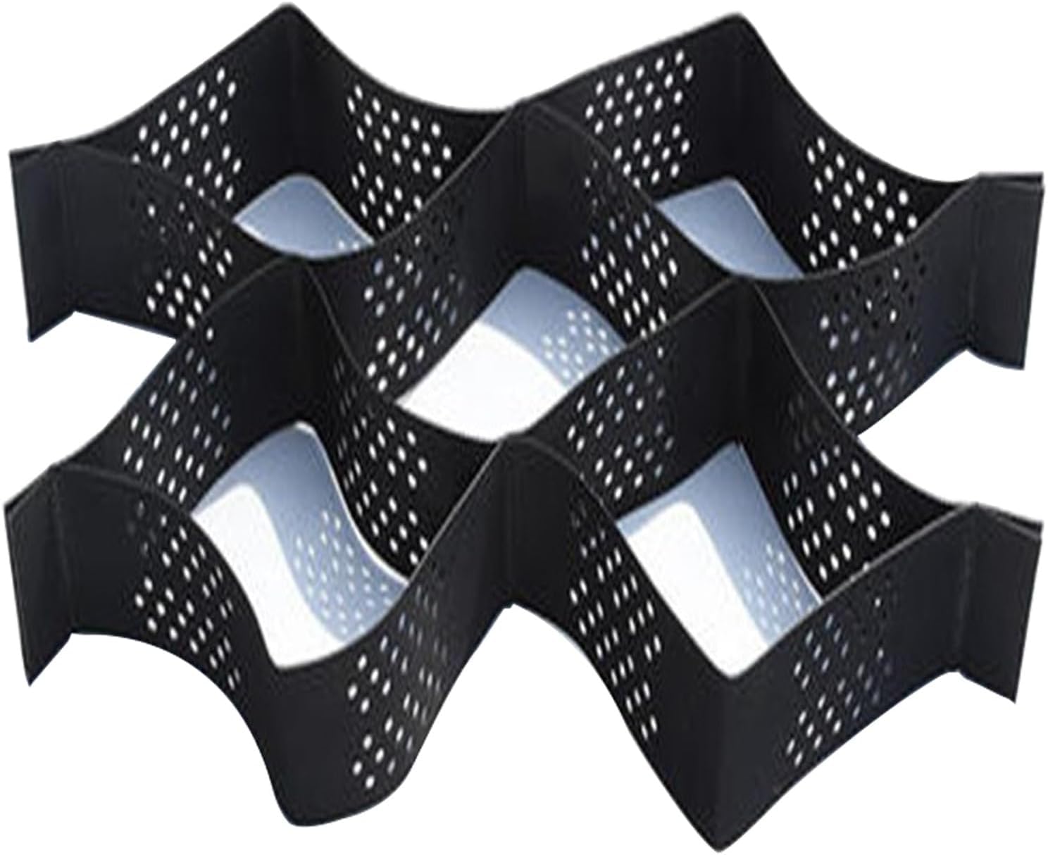 Grille de gravier 2m x 6m anti-affaissement pour stabiliser les sols noirs