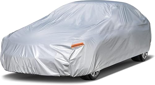 Miniatura 8 de Kayme Funda de automóvil de 6 capas ajuste personalizado para Ford MustangShelby (1964-2025), impermeable, para todo tipo de clima, para