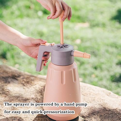 Miniatura 3 de ANPTGHT Pulverizador de mano para jardín, 0.5 galones68 onzas, botella de pulverización a presión para jardín y césped con valor de seguridad y