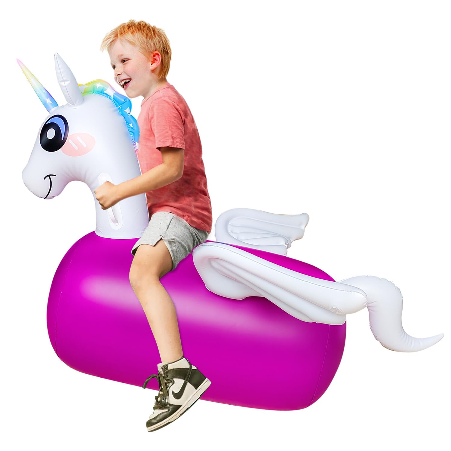ZHUYNXIR Jouets Hopper un-icornToys pour enfants, pare-chocs d'animaux sautants, jouet de saut préféré des enfants. Parfait pour un anniversaire, jouet rebondissant pour enfants, supporte jusqu'à 100