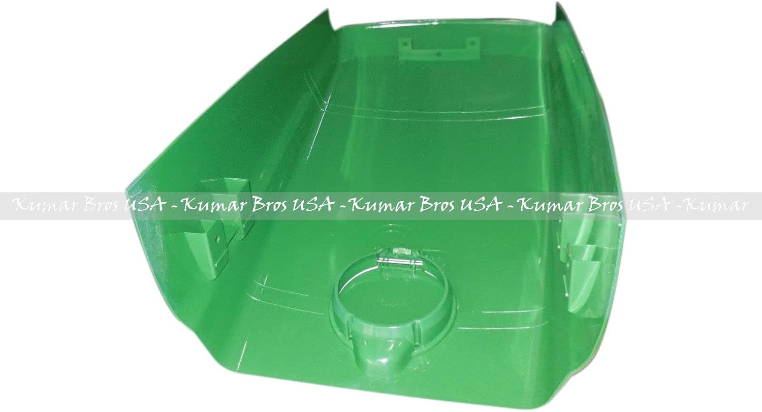 Upper Hood With INSTALLED Fuel Door/Catch/CLIP Fits John Deere 4500 4510 4600 4610 4700 4710
