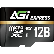 AGI TF 338 Micro SDXC Express 128GB UHS-I U3 V30 C10 R/W up to 800/700 MB/s AGI128GE1TF338-CB MM10481