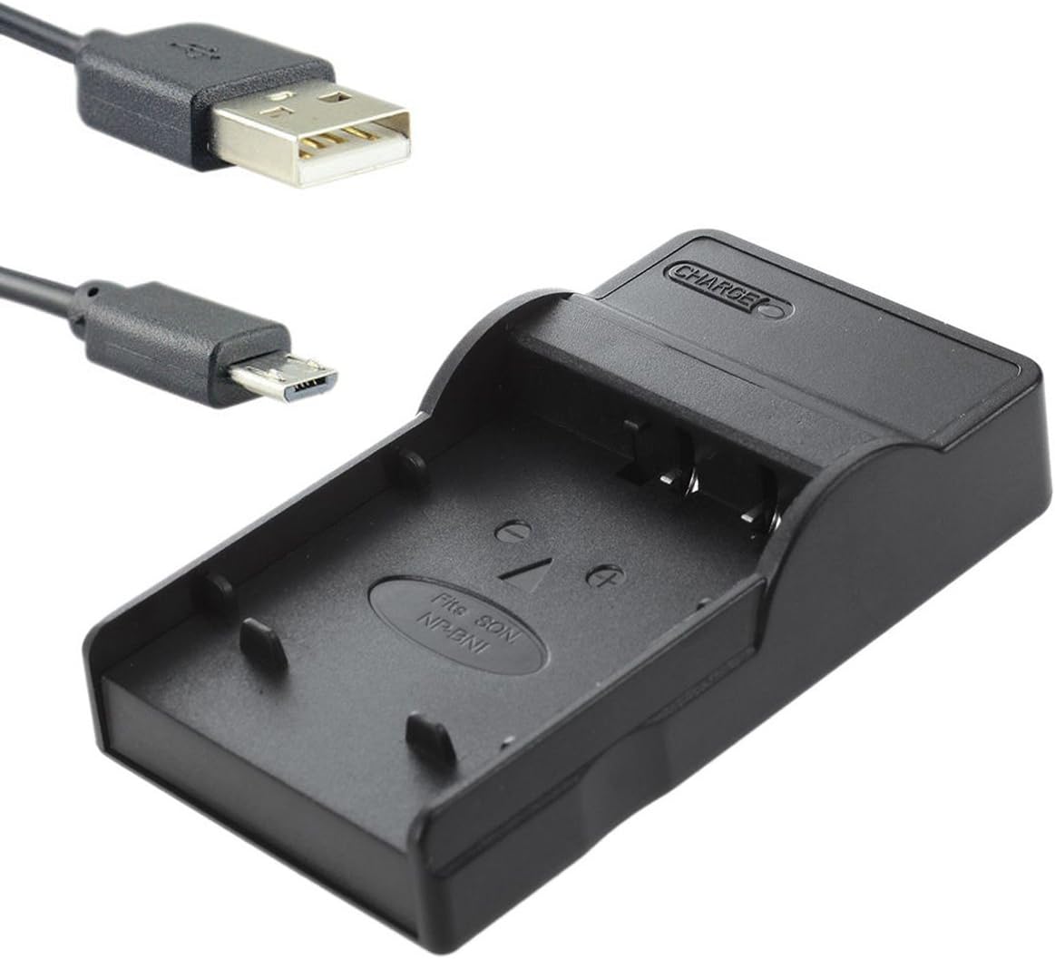 Micro USB Battery Charger for Canon PowerShot SX400IS, SX410IS, SX420IS Digital Camera