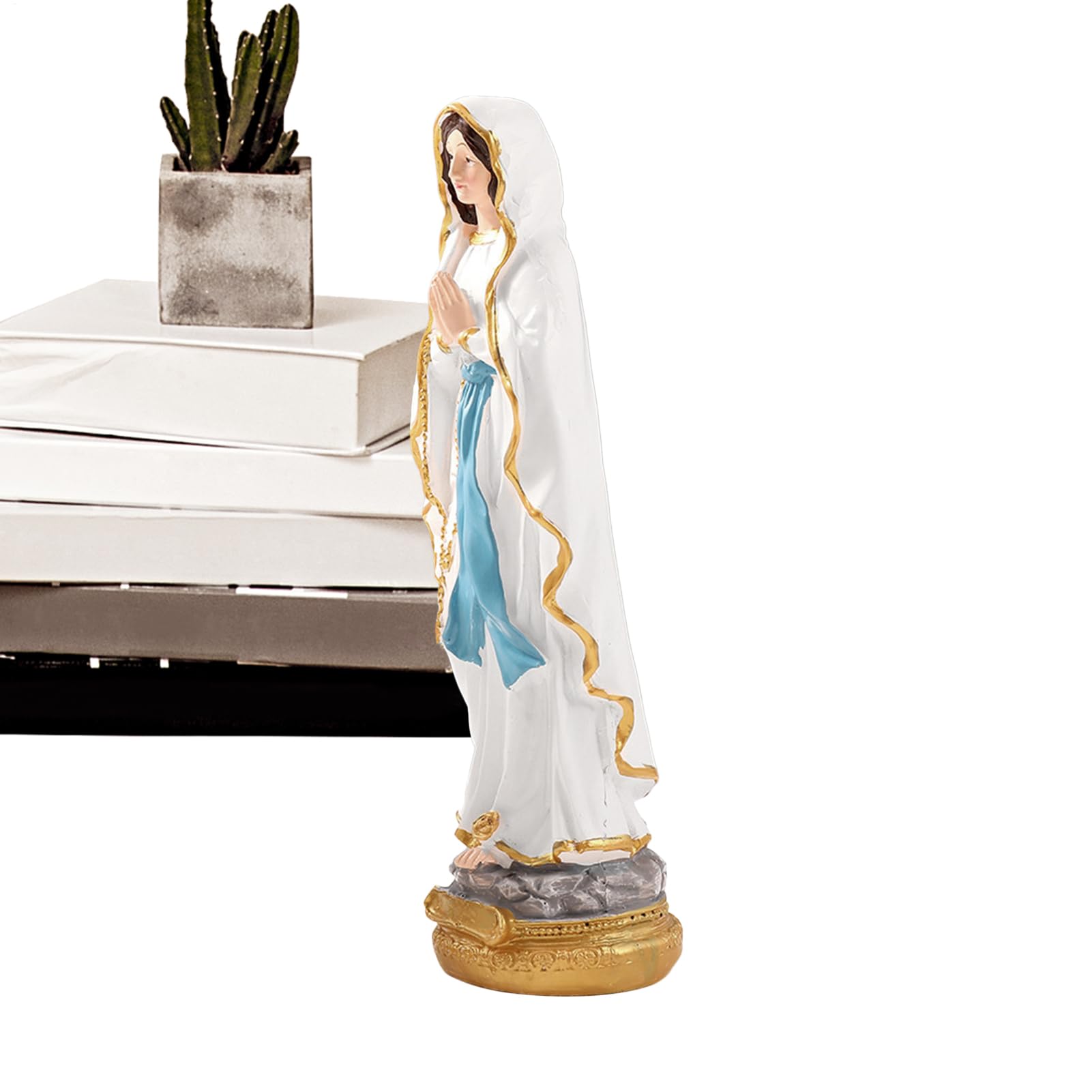 Statuette de la Sainte Vierge décorative pour jardin et terrasse