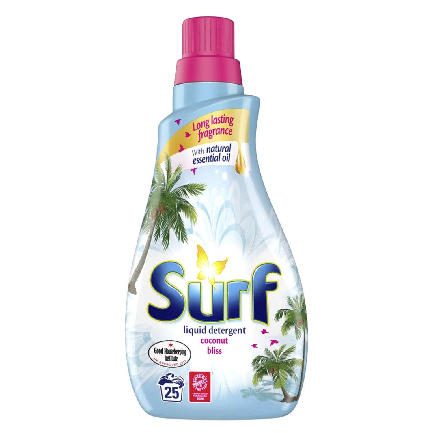 Surf Limited Edition Winter Warmth with natural essential oils Biological Liquid Detergent for brilliantly fresh and clean washing 24 Wash 648 ml