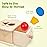 Adena Montessori Coin Box,3 in 1 Object Permanence Box Toys for 1 Year Old Baby Coins,Wooden Montessori Ball Drop Toys Developmental Toys for 6-12 Month Infant Toys,Triangle Ball Round Shapes