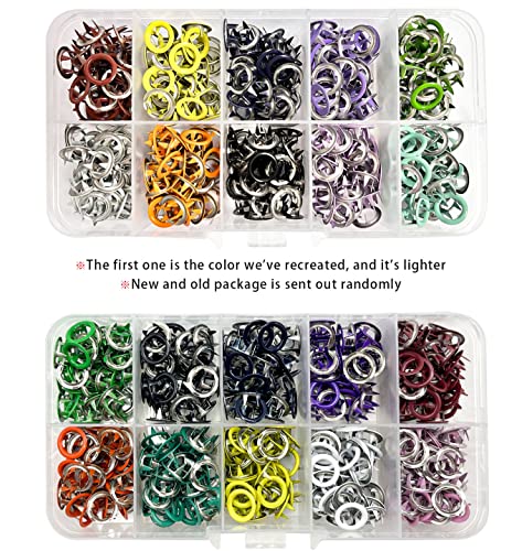 804Pcs Metal Diy Snaps Button For Sewing, Snap Button Kit With Fasteners Pliers Press Tool Set For Barbie Clothing Bag, Sewing Crafting Supplies (10 Colors) #TOP1