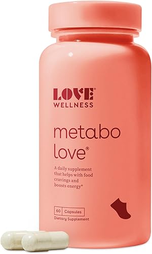 Love Wellness Metabolove Potenciador del metabolismo Frena los antojos de alimentos para controlar el peso y ayuda a aumentar la energía Píldoras