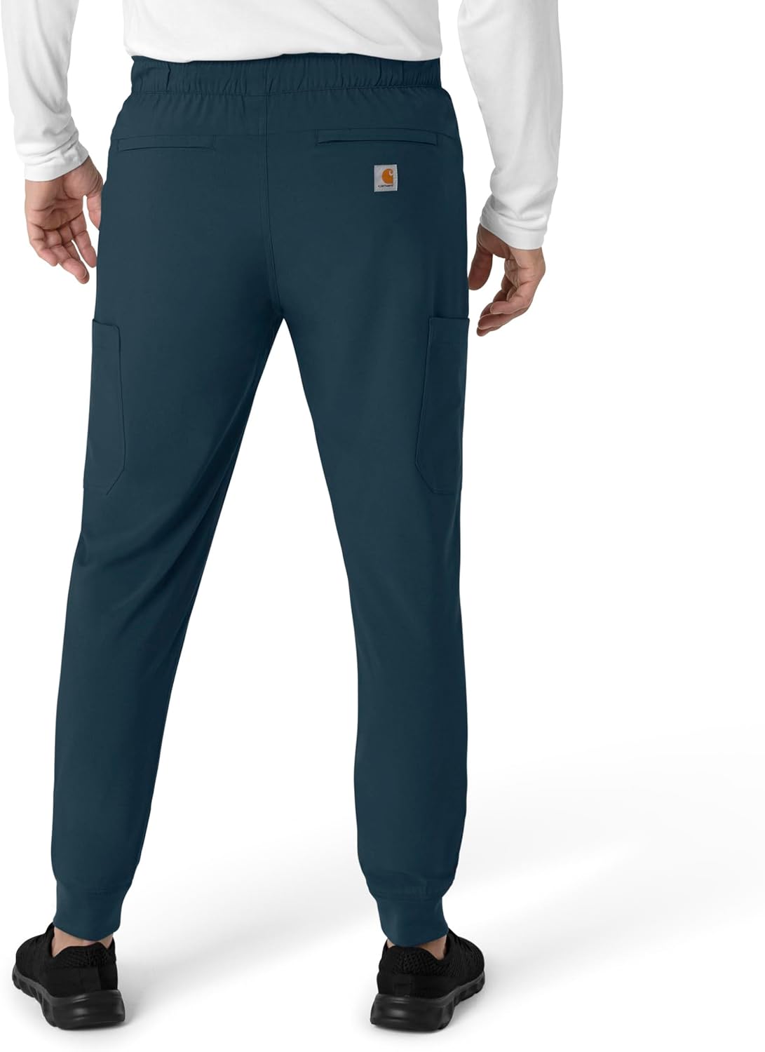 Carhartt Scrubs for Men Force Cross-Flex Joggers Pants with Drawstring and 7 Pockets - Image 3