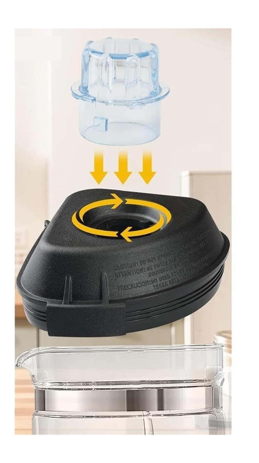 Genérico Compatible con Vitamix, Replacement Lid VM0145
