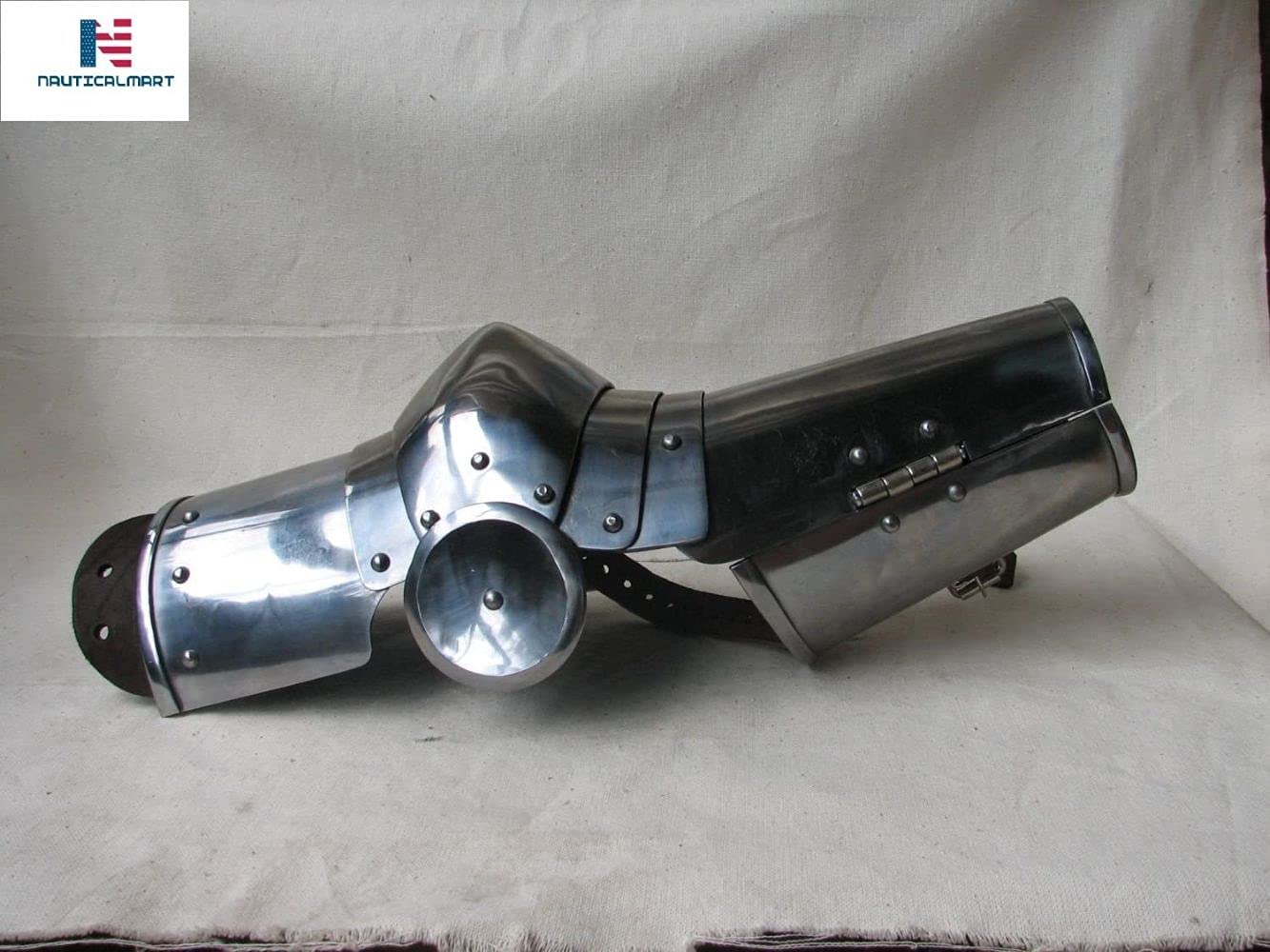 NauticalMart German Knight Plate arms of The 14th Century with Elbow Caps