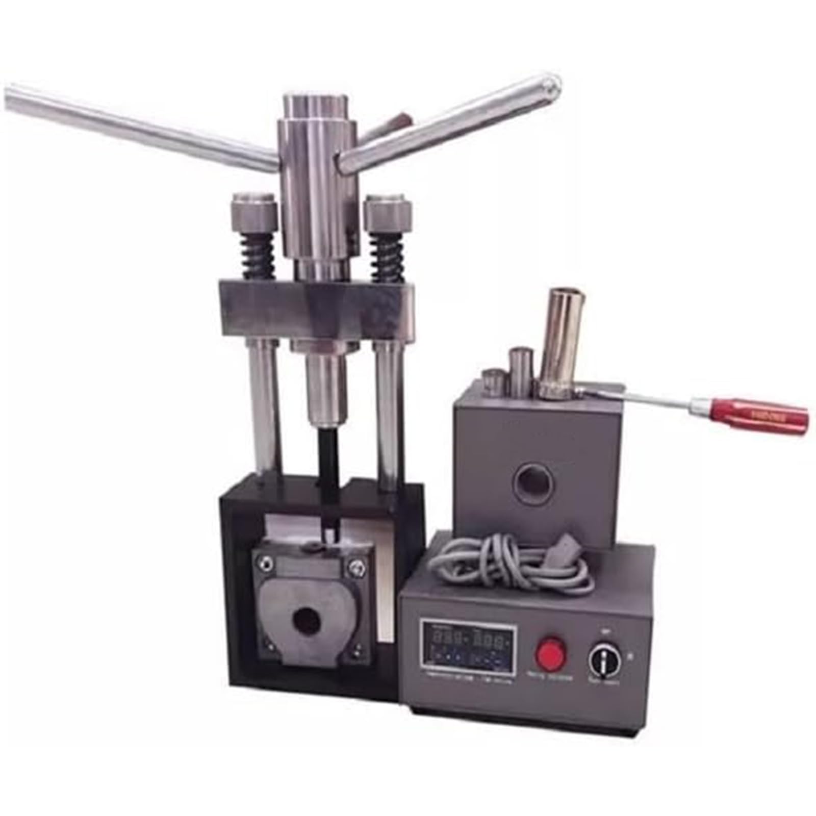 Dentale Flexible Zahnersatzmaschine 400W Zahnmedizinische Laborgeräte Elektrische Hydraulische Presse Zahnmedizin Injektion System