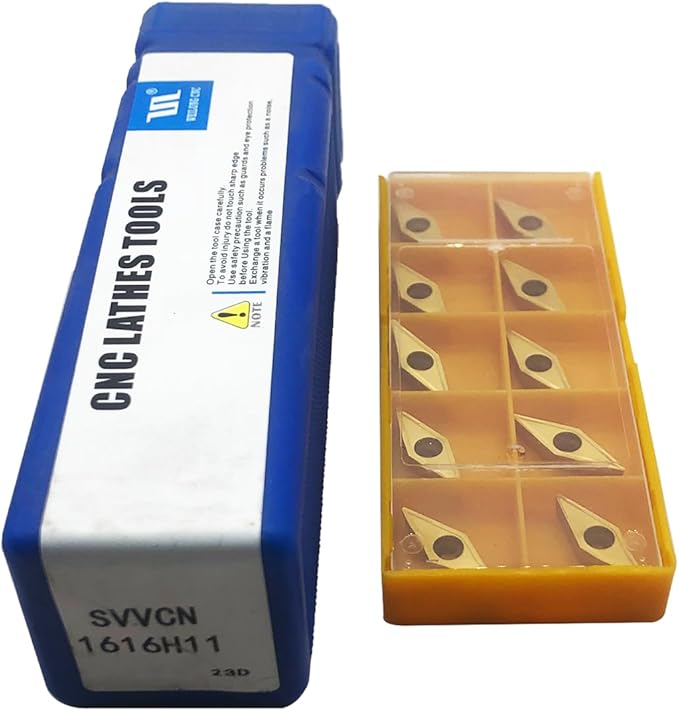 Portaherramientas de torneado SVVCN1616H11 con insertos VCMT110304 miniatura 7