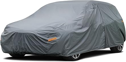 16 Layers Hatchback Car Cover Waterproof All Weather, Universal Fit Toyota Yaris, Chevrolet Spark, Volkswagen Polo, Kia Rio, Mini Clubman(R55) etc. Length up to 163 inch.