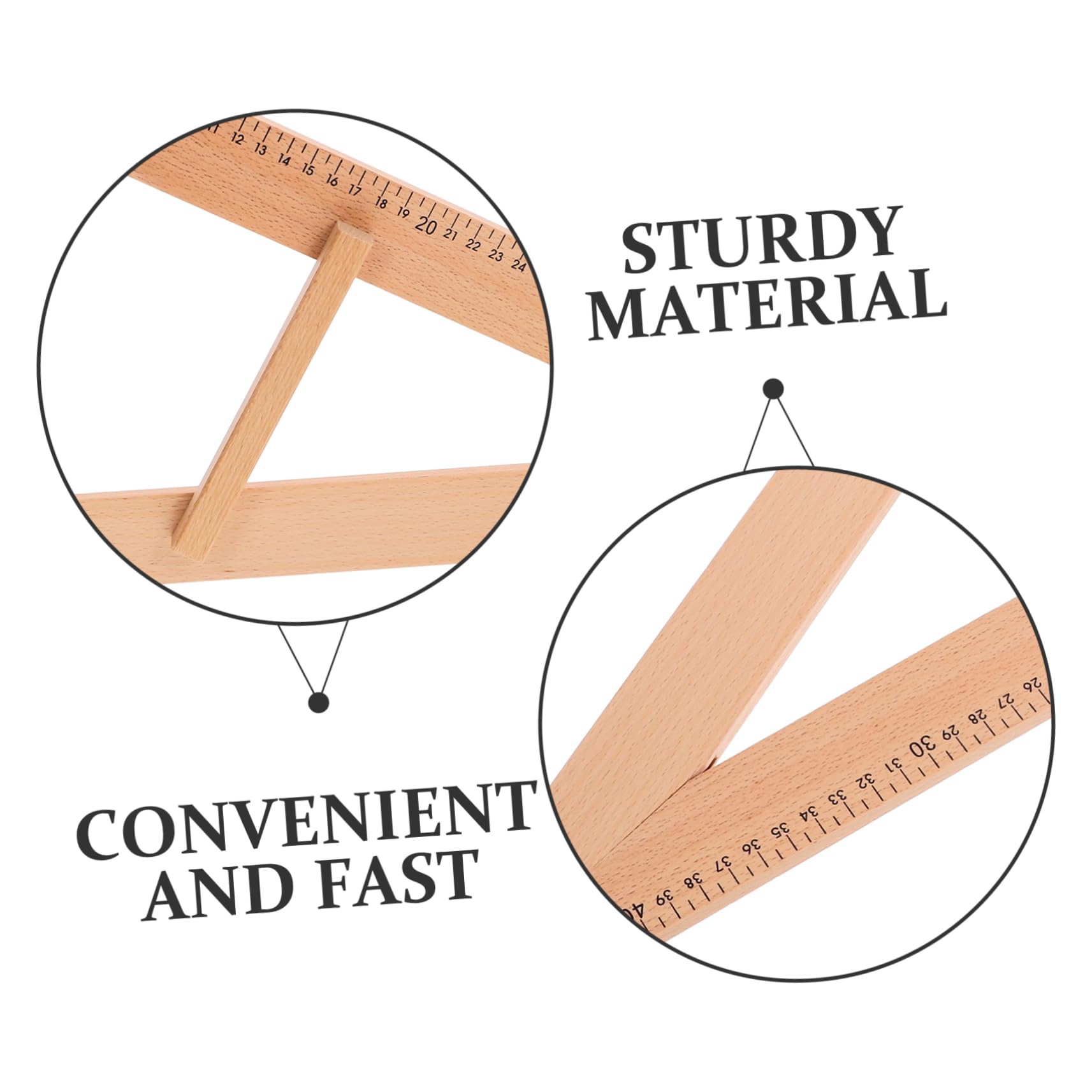NUOBESTY 3 Pz Strumenti Didattici Per Il Disegno Righello a 90 Gradi Righello Per La Lavorazione Del Legno Righelli Di Redazione Strumento Di Misura Per Maestro Maestro Di Legno