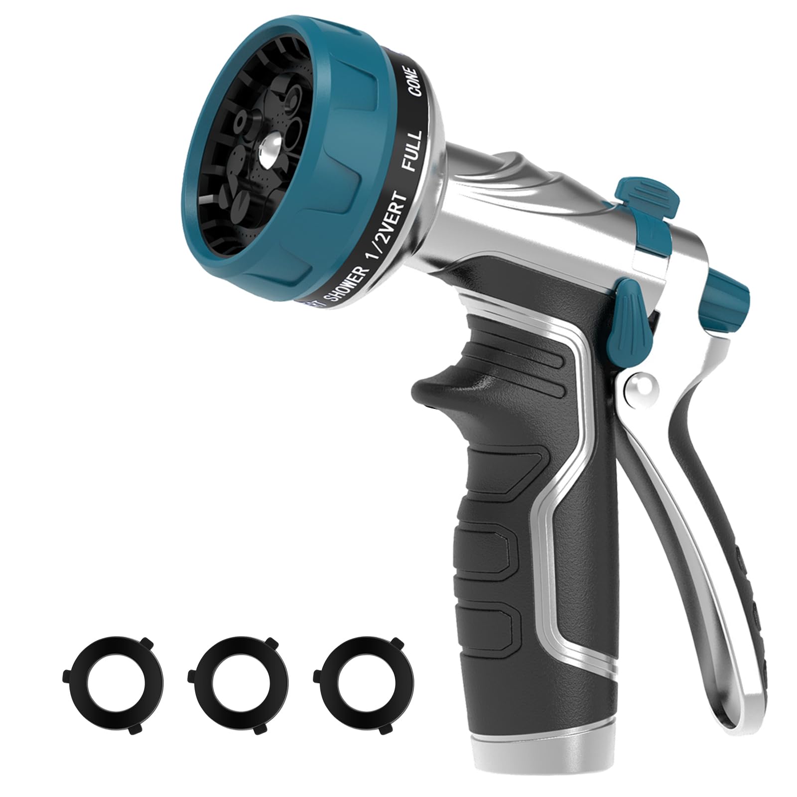 HmiL-U Heavy Duty Metal Water Hose Nozzle