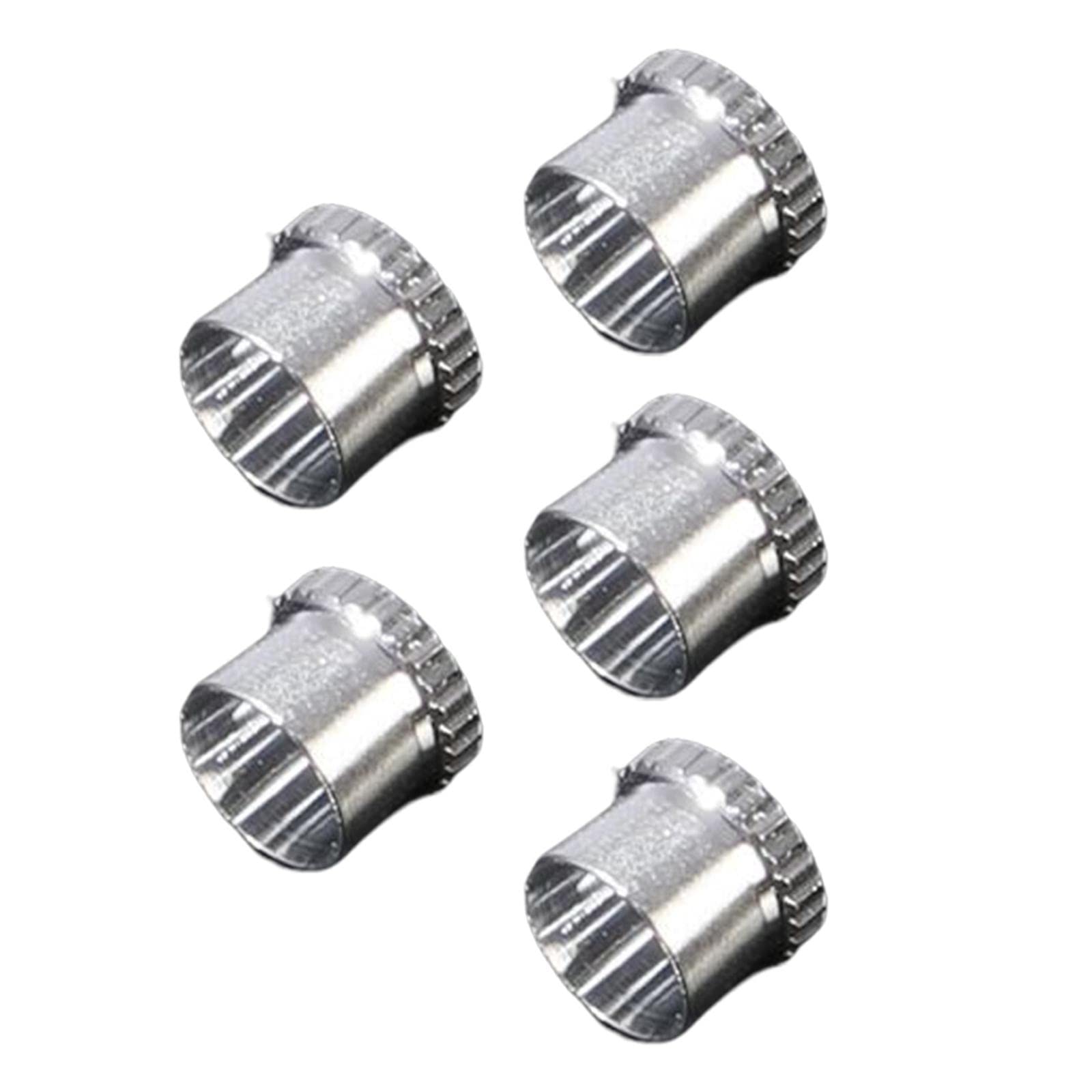 DYNWAVE 5 Pieces Spray Needle Tips Cover Nozzle Caps Replacement Professional Airbrush Parts Airbrush Needle Caps Dust Cap