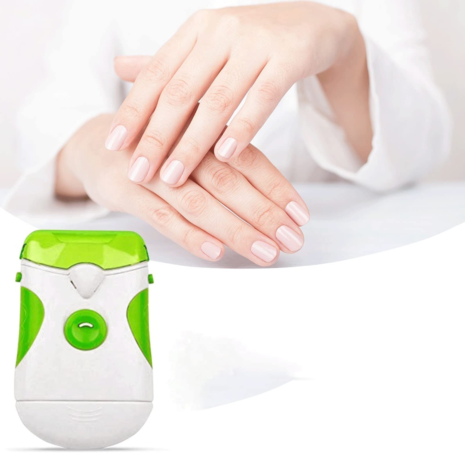 JINGYAN Cortaúñas Nail Trimmer eléctrico Archivo de uñas Electronic Clipper Fingerna Cutter Manicure Pedicure Herramienta Automático Toe Clav Cutpper