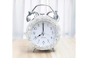 Bling Rhinestone Alarm Clock: A Dazzling Timepiece for Every Room