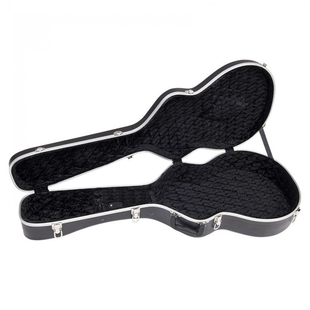 Kinsman KGC8676 Étui ABS pour Guitare folk Noir