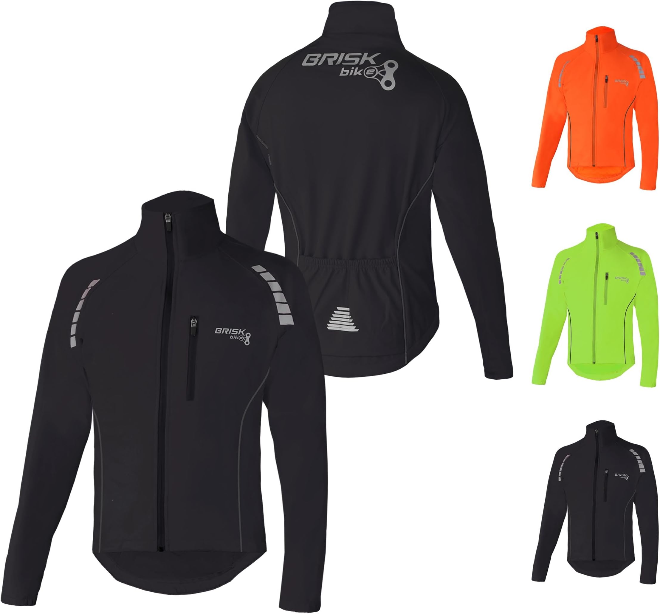 Men's Cycling Jackets Water Resistant Softshell Thermal Cycling Jackets Winter Waterproof Windproof Hi Vis cycling jacket Breathable & Lightweight men women cycling jacket
