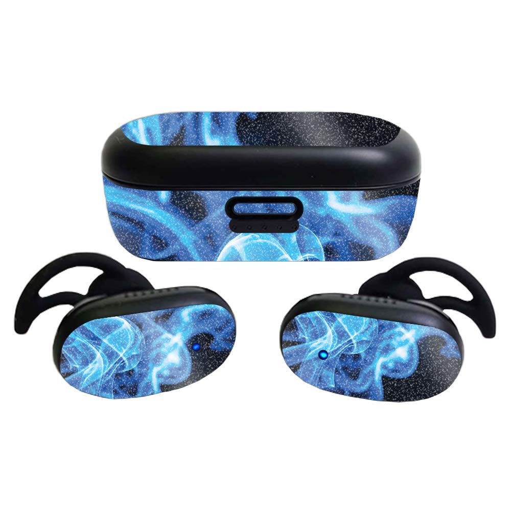 MightySkins Glossy Glitter Skin Compatible with Bose QuietComfort Earbuds (2020)