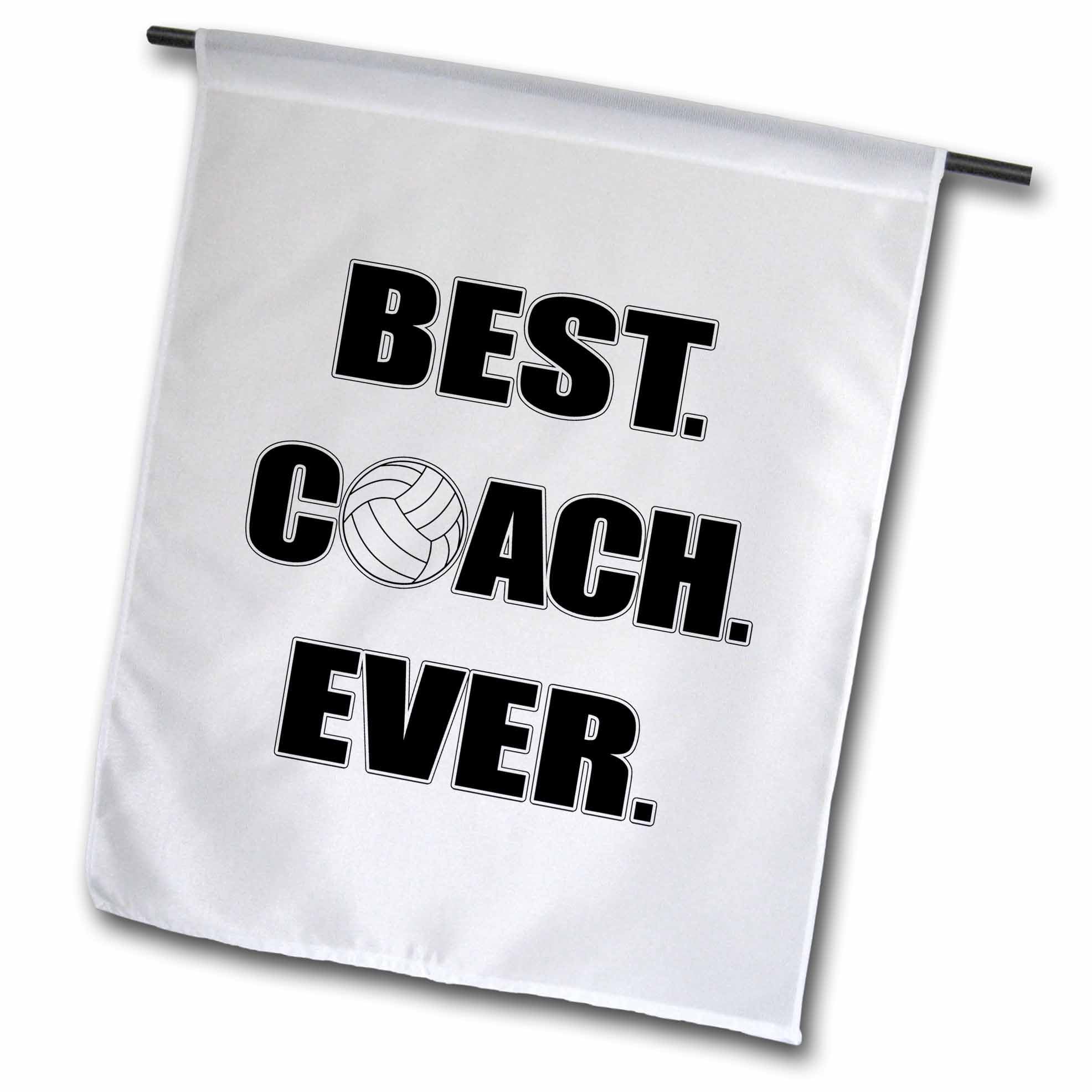 3dRose Volleyball Gartenflagge – 30,5 X 45,7 Cm, Aus Polyester, Einseitig Bedruckt
