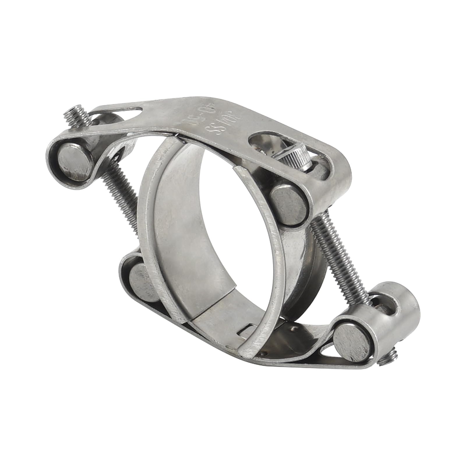 120-130mm T-Bolt Hose Clamp 304 Stainless Steel Pipe Clamp Heavy Duty Tube Clamps Band Width 24mm (1Pieces) - Image 3