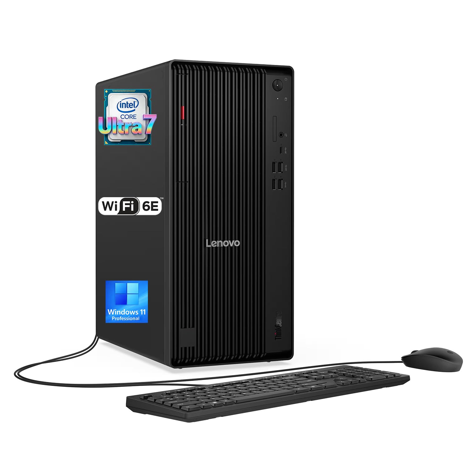 Lenovo デスクトップPCi7-479016GBSSD256GBGTX650 Amazon.com: Lenovo ThinkCentre M90t Gen 6 A.I. PC • 20-core Intel