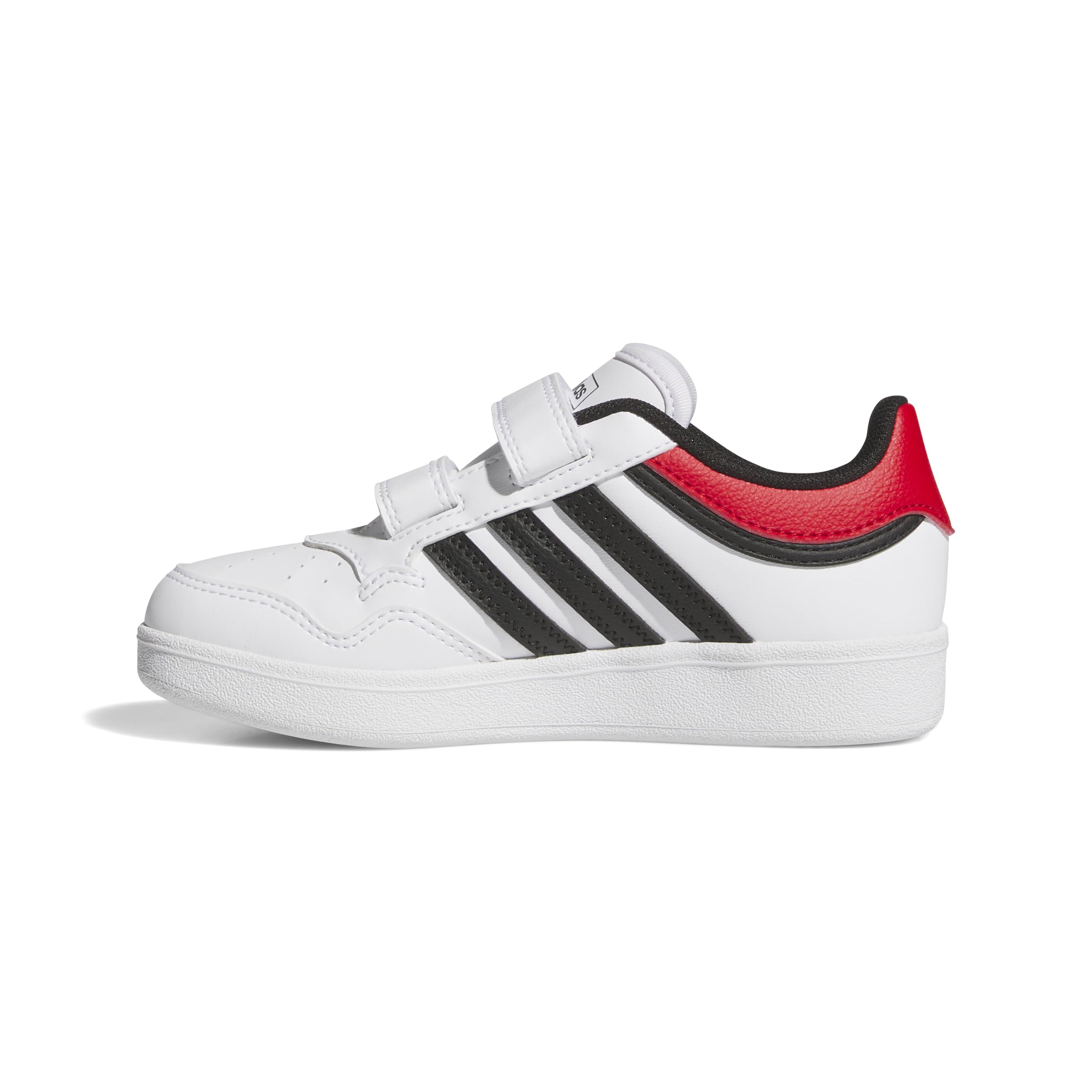adidas Unisex Kids Hoops 4.0 Shoes, FTWR White/core Black/Better Scarlet, 10 UK Child