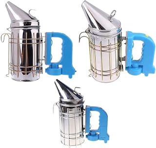 Electric Bee Smoker | Stainless Steel Rechargeable Smoker Tool with Portable Sprayer for Beekeeping Farm Inspection