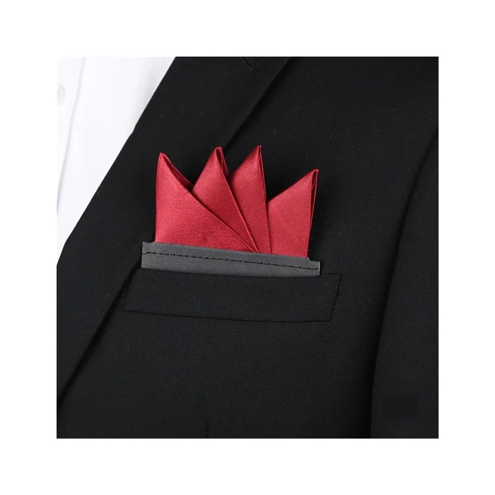 Pañuelo de novio boda pack de 5 toallas de pecho para trajes de gala y ceremonia 4
