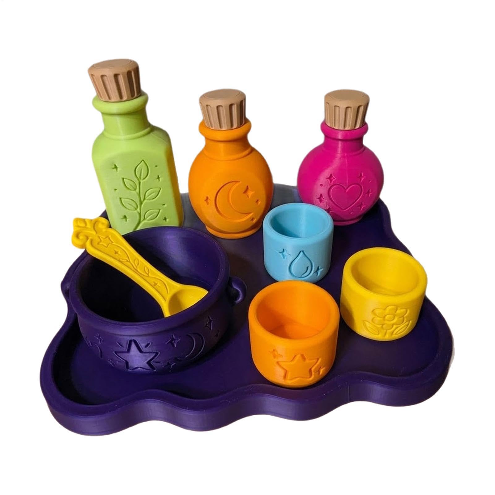 Potion Making Kit Children, 3D Printed Potion Bottles Halloween Toys