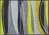 Erwin Müller Fußmatte, Schmutzfangmatte, Sauberlaufmatte - rutschfest, langlebig, pflegeleicht, für Fußbodenheizung geeignet, ca. 7 mm Höhe - grün Größe 40x60 cm