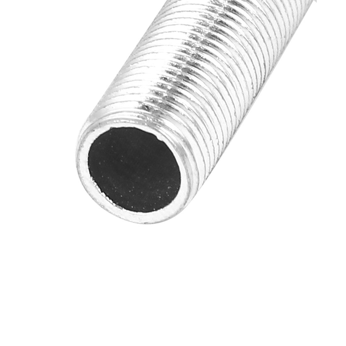 10pcs Tige Filetée Creuse M10 40mm - Raccord Lampe Zinc Allié, Réparation Lumières DIY
