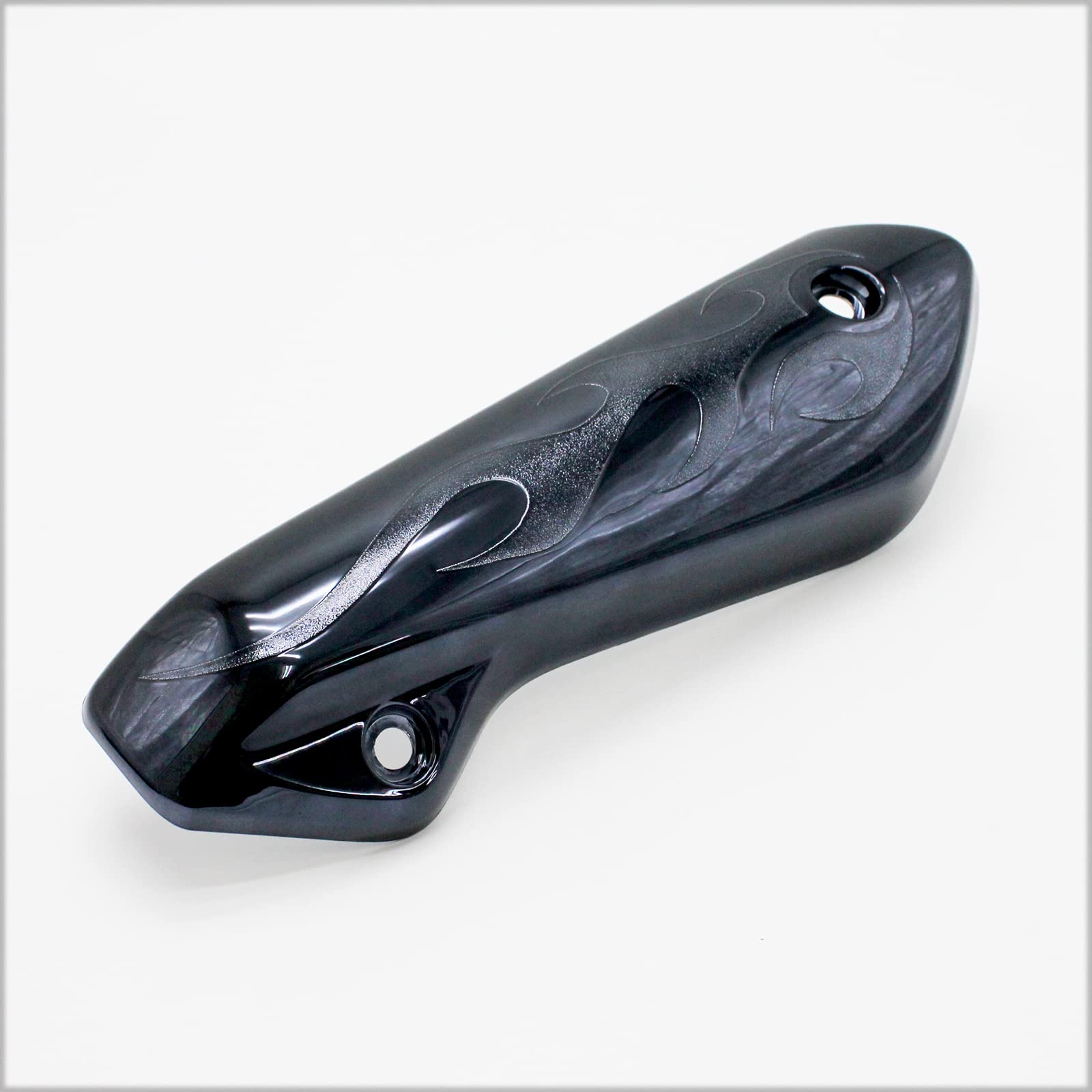 Amazon | 黒メッキ マフラーガード マフラーカバー アドレスV125G