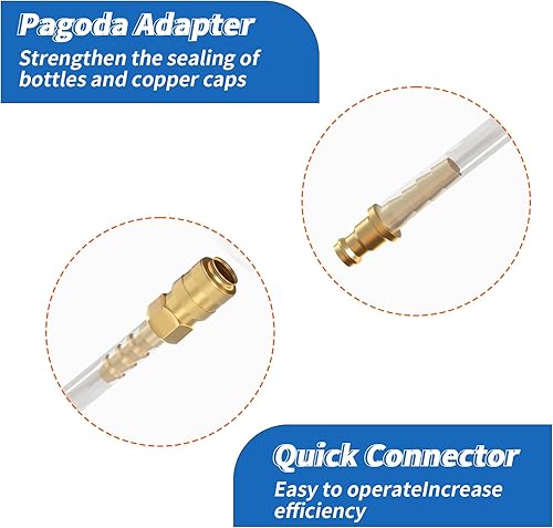 Miniatura 3 de Kit de sangrado de dirección hidráulica Seastar de 30 pulgadas30.0 in para Sea Star fluido de dirección hidráulica, manguera en T, herramienta de