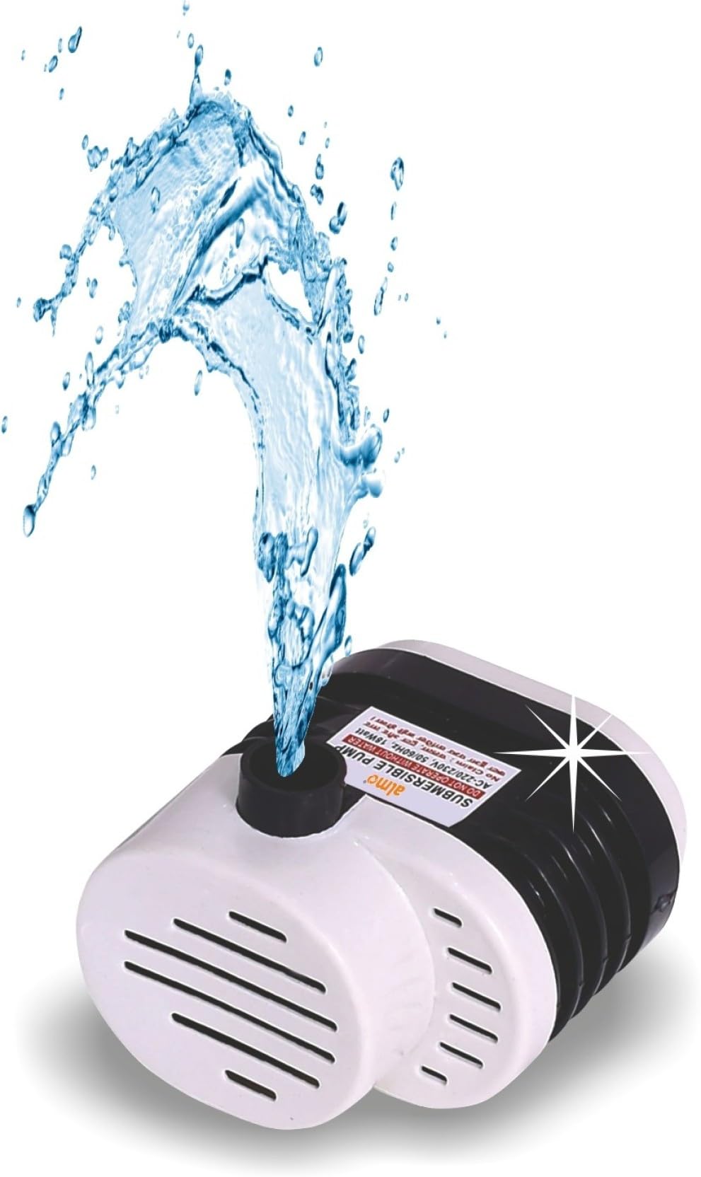 Submersible Pump for Desert Air Cooler, Aquarium, Fountains, 18W 2.1m Copper Motor (2, off white)-image-31