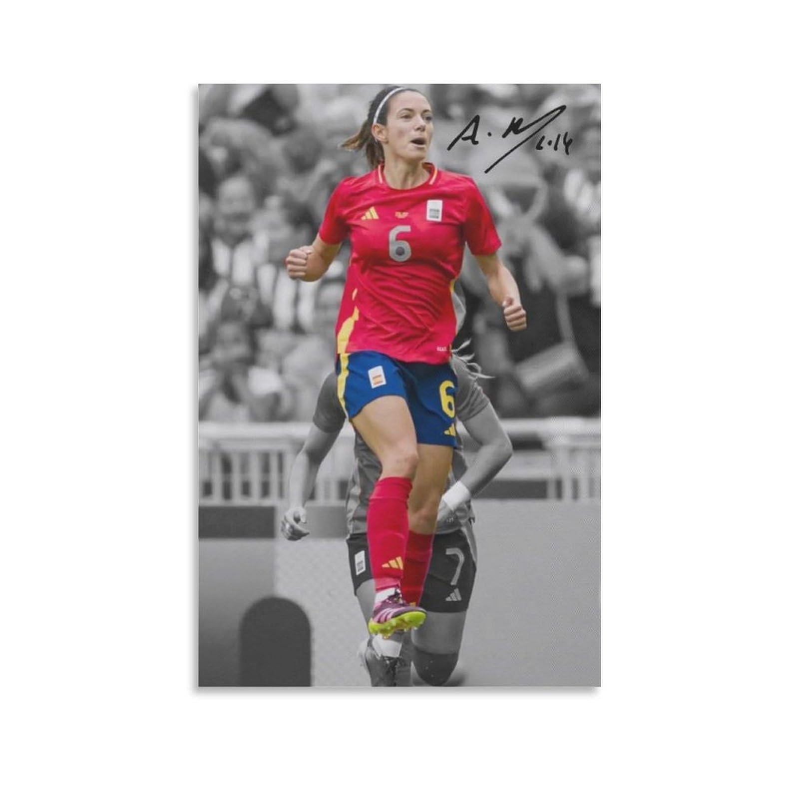 FCOIN Aitana Bonmati Canvas Poster Wall Art Picture Painting Poster Canvas Print Posters Artworks Room Decor 08x12inch(20x30cm)