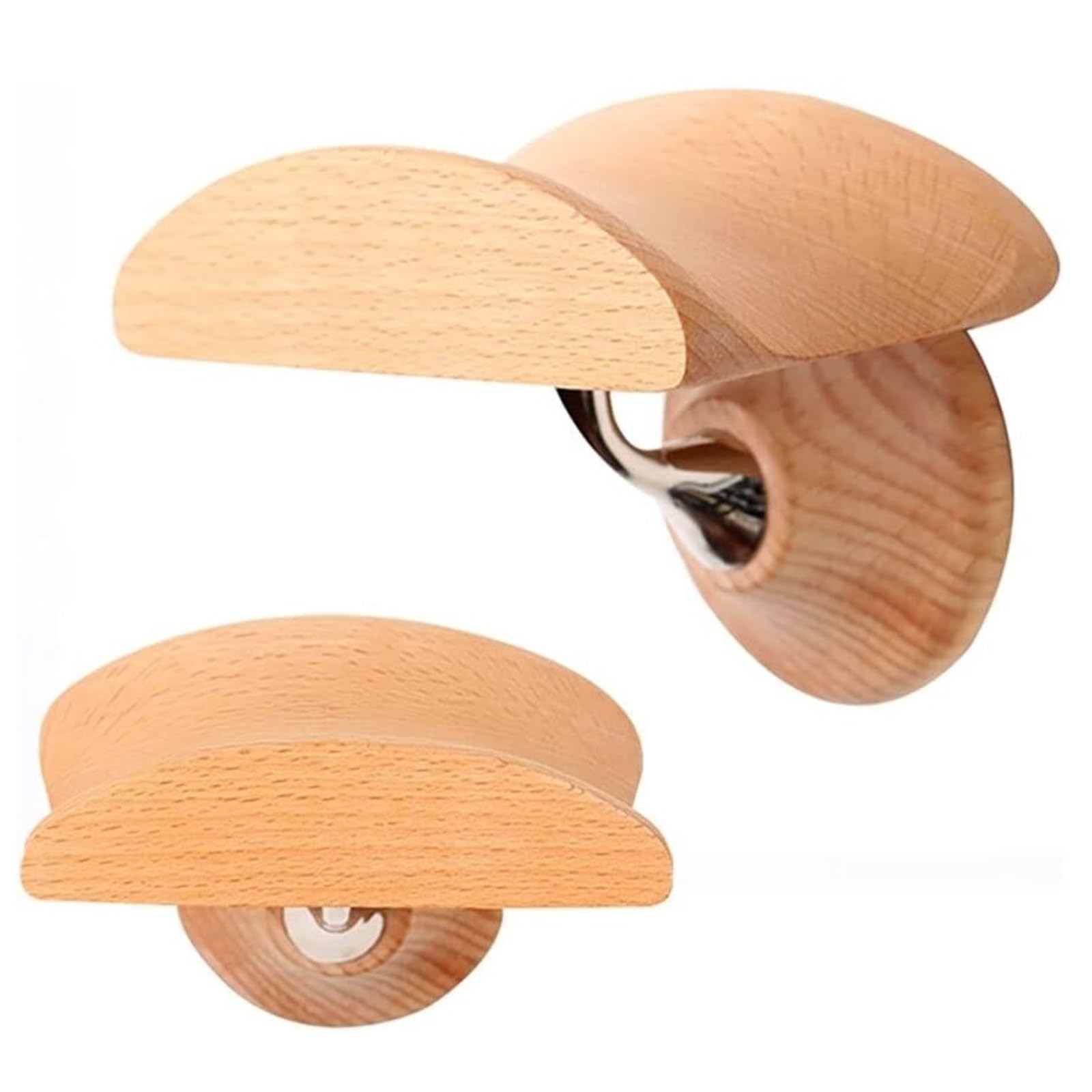 Supporto per Cuffie Supporto per Cuffie A Parete in Legno Massello Supporto per Cuffie Espositore per Cuffie Headphone Stand