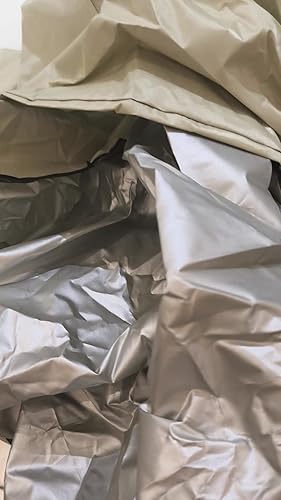 Set Coprisedile E Copritettuccio Per Sedia A Dondolo Da Giardino - Impermeabile UV, 3 Pezzi - Foto 10