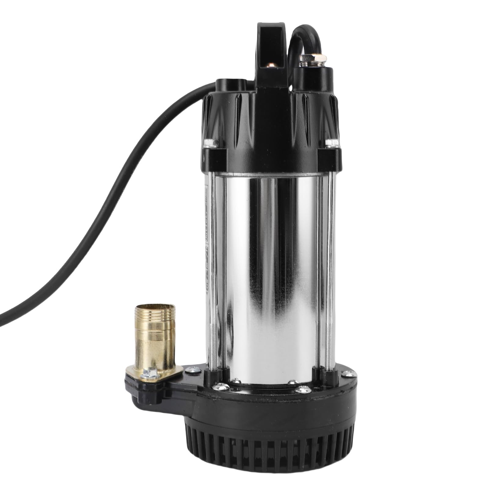 Aramox Bomba Sumergible Bomba de Agua de Acero Inoxidable con Motor de Cobre sin Escobillas 300W 22m Elevación 4m3 H 7m Cable para Pozos Granja Riego de Huertos Riego de Ganado (DC24V)