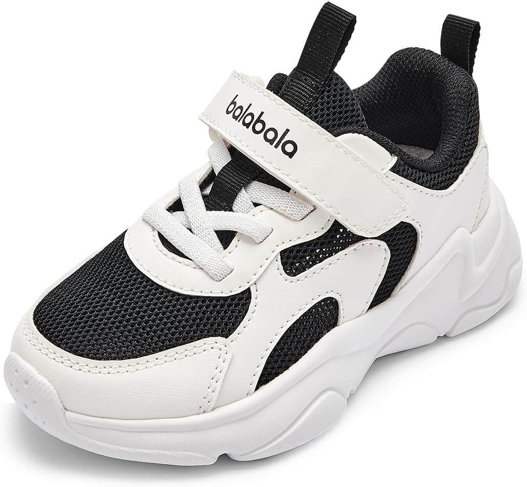 Balabala Kids Boys Girls Sneakers Walking Shoes Breathable Athletic Sport Running Tennis Shoes