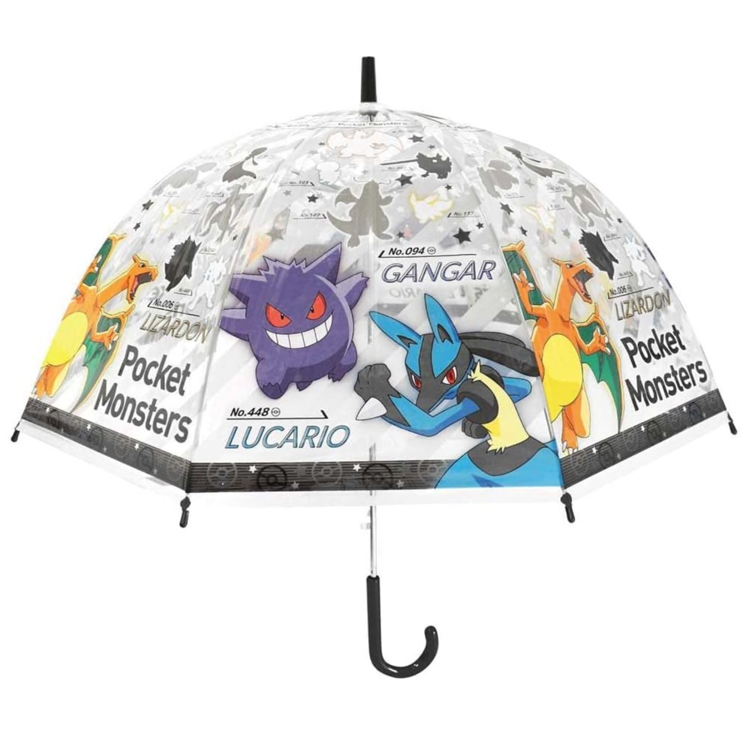 Amazon.co.jp: ポケモン ビニール傘 55cm ワンタッチ キャラクター