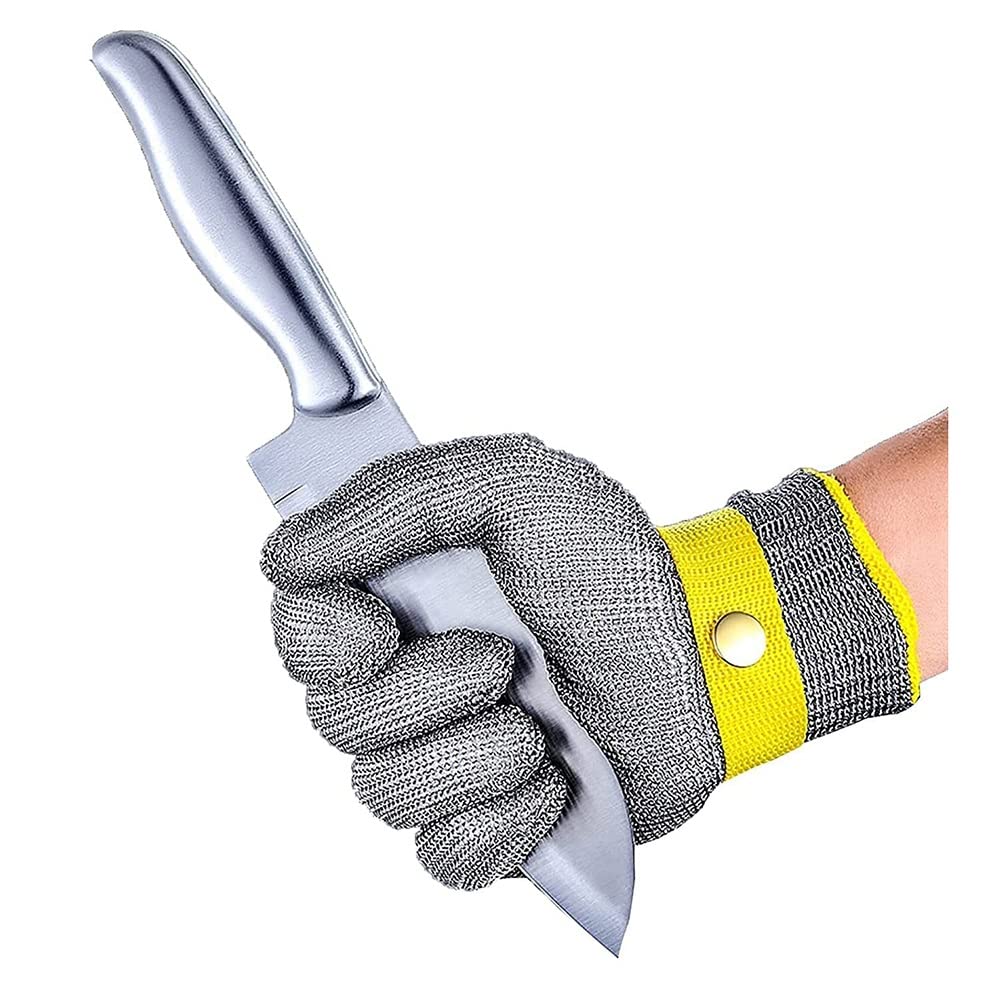 Resistentes Al Corte, Guantes De Seguridad De Trabajo De Acero Inoxidable 316, For Herramientas De Seguridad De Jardinería (Size : 2pcs/XXL)