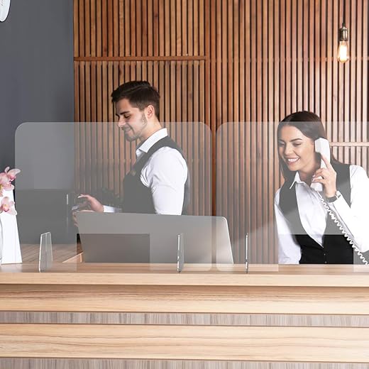 India Acrylic Sneeze Guard 36 x 24