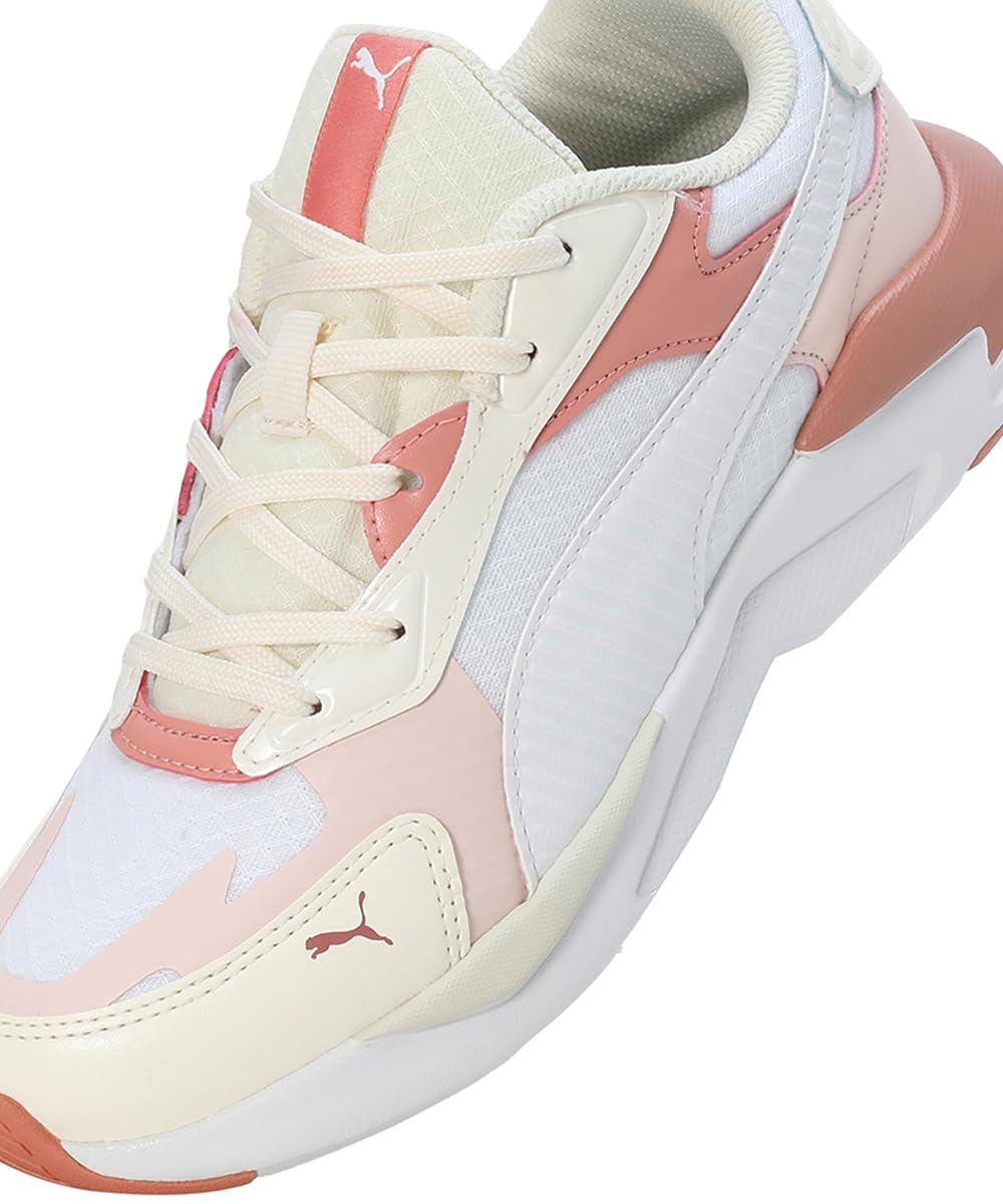 Puma Women,X-Ray Fluido V1 WNS,White-Frosted Ivory-Deeva Peach Sneaker - 6 UK (40355901) 7 61MMmAMUfYL. SL1200