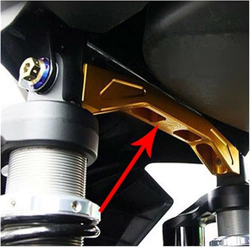 Miniatura 4 de Jfqm - Soporte de suspensión trasera de motocicleta de 8.7 in para Yamaha XMAX300 X-MAX300 XMAX250 X-MAX250 XMAX X-MAX 250 300 2017 2018 (color