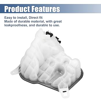 Amazon.com: X AUTOHAUX 1 Set Coolant Radiator Reservoir Tank
